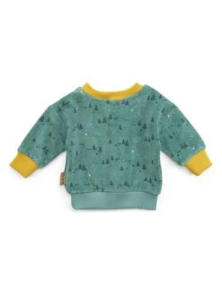 Moulin Roty Sweatshirt "Gaetan" Groen/geel -Gstar Kleding Winkel moulin roty sweatshirt gaetan groen geel 2