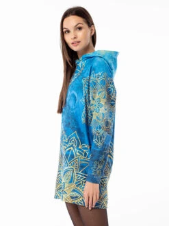 Mr GUGU & MISS GO Sweatjurk Blauw/meerkleurig -Gstar Kleding Winkel mr gugu and miss go sweatjurk blauw meerkleurig 4