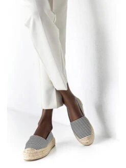 Espadrilles Zwart/wit -Gstar Kleding Winkel musk espadrilles zwart wit 7