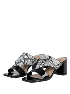 Slippers Zwart/grijs -Gstar Kleding Winkel musk slippers zwart grijs 1