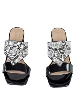 Slippers Zwart/grijs -Gstar Kleding Winkel musk slippers zwart grijs 2