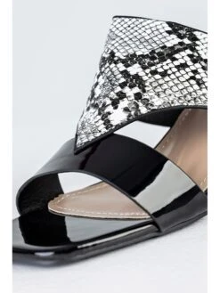 Slippers Zwart/grijs -Gstar Kleding Winkel musk slippers zwart grijs 5