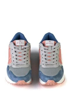Sneakers Lichtroze/grijs/blauw -Gstar Kleding Winkel musk sneakers lichtroze grijs blauw 2