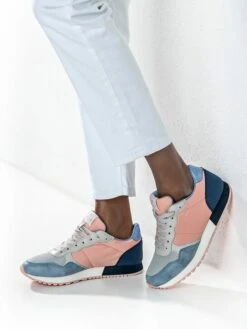 Sneakers Lichtroze/grijs/blauw -Gstar Kleding Winkel musk sneakers lichtroze grijs blauw 7