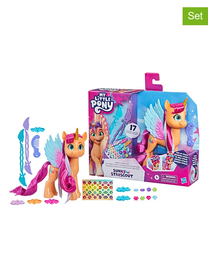 My Little Pony Speelset "Regenboog-Haarstyles Sunny Starscout" - Vanaf 5 Jaar 3 My Little Pony Speelset "Regenboog-Haarstyles Sunny Starscout" - Vanaf 5 Jaar