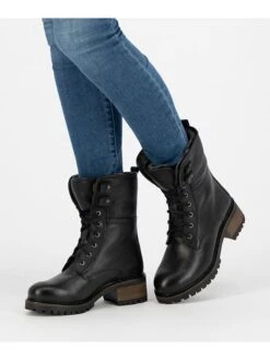 Leren Boots "Daisy" Zwart -Gstar Kleding Winkel mysa leren boots daisy zwart 1