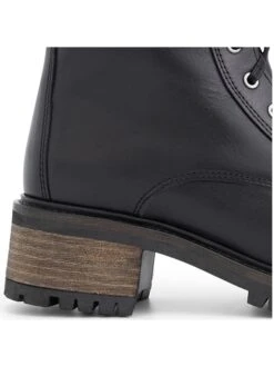 Leren Boots "Daisy" Zwart -Gstar Kleding Winkel mysa leren boots daisy zwart 6