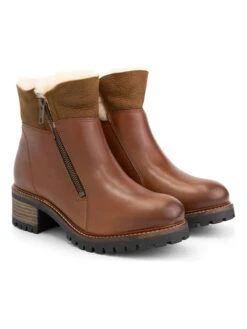 Leren Enkellaarzen "Leliana" Lichtbruin -Gstar Kleding Winkel mysa leren enkellaarzen leliana lichtbruin 7