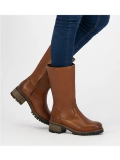 Leren Laarzen "Dianthe" Lichtbruin -Gstar Kleding Winkel mysa leren laarzen dianthe lichtbruin 1