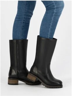 Leren Laarzen "Dianthe" Zwart -Gstar Kleding Winkel mysa leren laarzen dianthe zwart 8