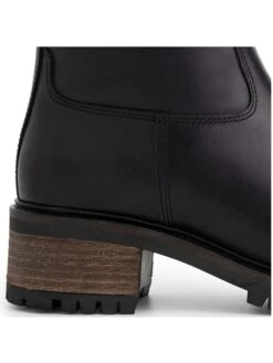 Leren Laarzen "Heather" Zwart -Gstar Kleding Winkel mysa leren laarzen heather zwart 6