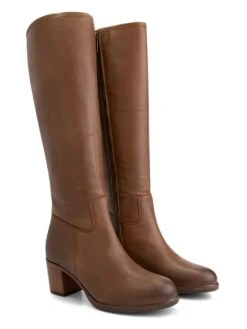 Leren Laarzen "Petunia" Bruin -Gstar Kleding Winkel mysa leren laarzen petunia bruin 1