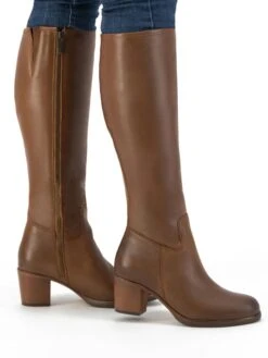 Leren Laarzen "Petunia" Bruin -Gstar Kleding Winkel mysa leren laarzen petunia bruin 3