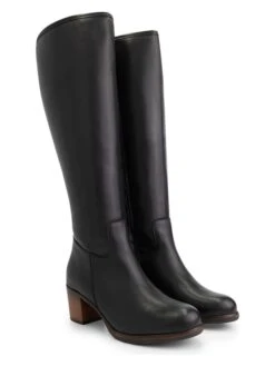 Leren Laarzen "Petunia" Zwart -Gstar Kleding Winkel mysa leren laarzen petunia zwart 1