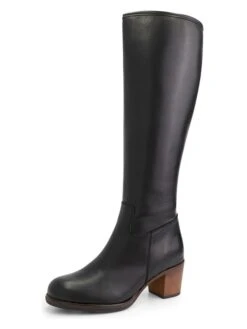 Leren Laarzen "Petunia" Zwart -Gstar Kleding Winkel mysa leren laarzen petunia zwart 2