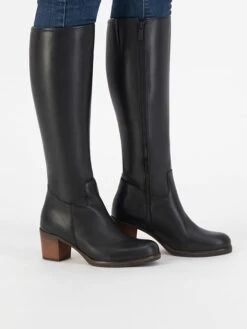 Leren Laarzen "Petunia" Zwart -Gstar Kleding Winkel mysa leren laarzen petunia zwart 8