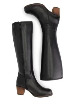 Leren Laarzen "Petunia" Zwart -Gstar Kleding Winkel mysa leren laarzen petunia zwart 9