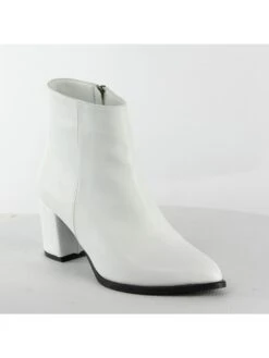 Enkellaarzen "Alnus" Wit -Gstar Kleding Winkel nalaim enkellaarzen alnus wit 1