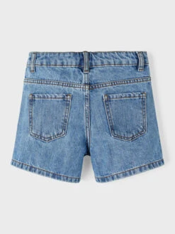 NAME IT Spijkershort "Bella" Blauw -Gstar Kleding Winkel name it spijkershort bella blauw 1