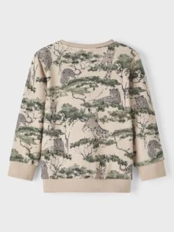 NAME IT Sweatshirt "Damian" Beige -Gstar Kleding Winkel name it sweatshirt damian beige 1