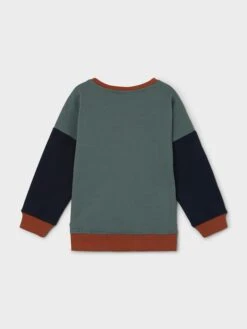 NAME IT Sweatshirt "Offe" Groen -Gstar Kleding Winkel name it sweatshirt offe groen 1