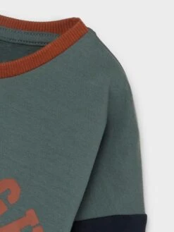NAME IT Sweatshirt "Offe" Groen -Gstar Kleding Winkel name it sweatshirt offe groen 2