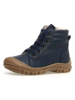 Naturino Leren Boots "Radar" Donkerblauw -Gstar Kleding Winkel naturino leren boots radar donkerblauw 1