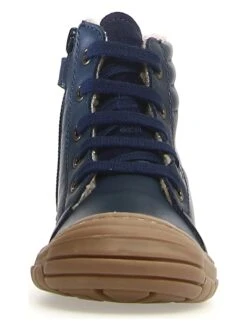 Naturino Leren Boots "Radar" Donkerblauw -Gstar Kleding Winkel naturino leren boots radar donkerblauw 3