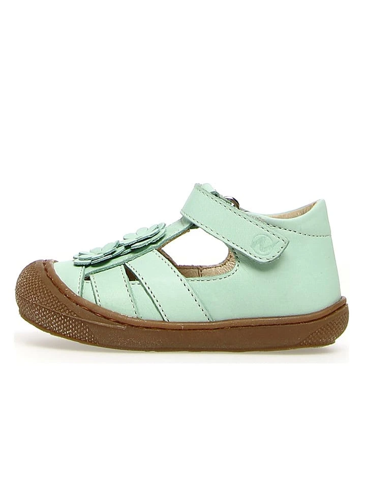 Naturino Leren Enkelsandalen "Meggy" Mintgroen 3 Naturino Leren Enkelsandalen "Meggy" Mintgroen