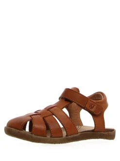 Naturino Leren Enkelsandalen "Scout" Lichtbruin