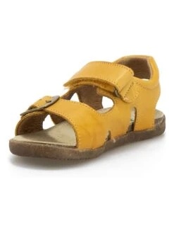 Naturino Leren Sandalen "Stream" Geel -Gstar Kleding Winkel naturino leren sandalen stream geel 2