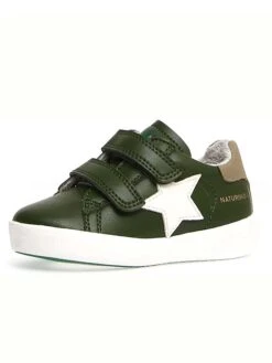Naturino Leren Sneakers "Annie" Groen -Gstar Kleding Winkel naturino leren sneakers annie groen 4