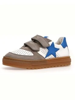 Naturino Leren Sneakers "Hess" Wit -Gstar Kleding Winkel naturino leren sneakers hess wit 4