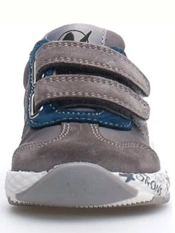 Naturino Leren Sneakers "Jesko" Grijs -Gstar Kleding Winkel naturino leren sneakers jesko grijs 3