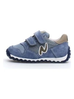 Naturino Leren Sneakers Lichtblauw