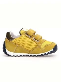 Naturino Leren Sneakers "Sammy" Geel -Gstar Kleding Winkel naturino leren sneakers sammy geel 2
