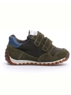Naturino Leren Sneakers "Sammy" Kaki -Gstar Kleding Winkel naturino leren sneakers sammy kaki 2