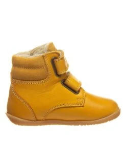 Naturino Leren Winterboots "Pluid" Geel -Gstar Kleding Winkel naturino leren winterboots pluid geel 1