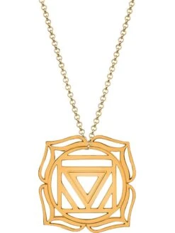 Vergulde Ketting Met Hanger - (L)80 Cm -Gstar Kleding Winkel nenalina vergulde ketting met hanger l 80 cm 1