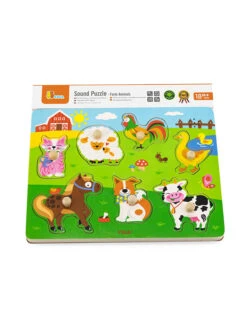 New Classic Toys® 7-delige Geluidspuzzel "Boerderij" - Vanaf 18 Maanden -Gstar Kleding Winkel new classic toys 7 delige geluidspuzzel boerderij vanaf 18 maanden 6