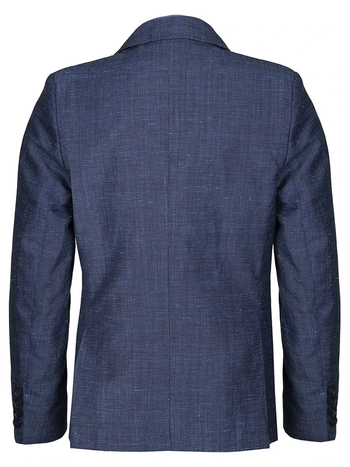 Blazer - Slim Fit - Donkerblauw 4 Blazer - Slim Fit - Donkerblauw - Afbeelding 2