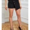 Short "Gwenn" Zwart -Gstar Kleding Winkel nice and rock short gwenn zwart