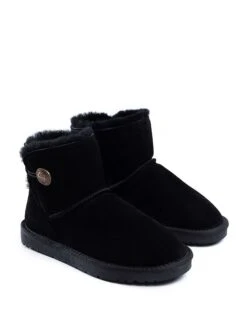 Leren Boots "Bolchoi" Zwart -Gstar Kleding Winkel nicebay leren boots bolchoi zwart 7