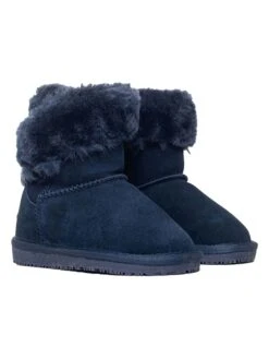 Leren Boots "Coure" Donkerblauw -Gstar Kleding Winkel nicebay leren boots coure donkerblauw 2