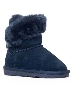 Leren Boots "Coure" Donkerblauw -Gstar Kleding Winkel nicebay leren boots coure donkerblauw 3