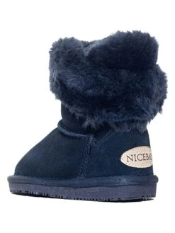 Leren Boots "Coure" Donkerblauw -Gstar Kleding Winkel nicebay leren boots coure donkerblauw 4