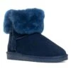 Leren Winterboots "Alta" Donkerblauw -Gstar Kleding Winkel nicebay leren winterboots alta donkerblauw