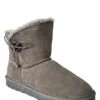 Leren Winterboots "Cherry" Grijs -Gstar Kleding Winkel nicebay leren winterboots cherry grijs