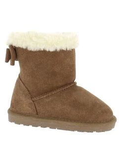 Leren Winterboots "Elwha" Lichtbruin -Gstar Kleding Winkel nicebay leren winterboots elwha lichtbruin 1