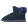 Leren Winterboots "Fifi" Donkerblauw -Gstar Kleding Winkel nicebay leren winterboots fifi donkerblauw